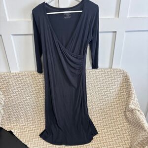 Dreamsacks Bamboo Dreams V-Neck Faux Wrap Dress